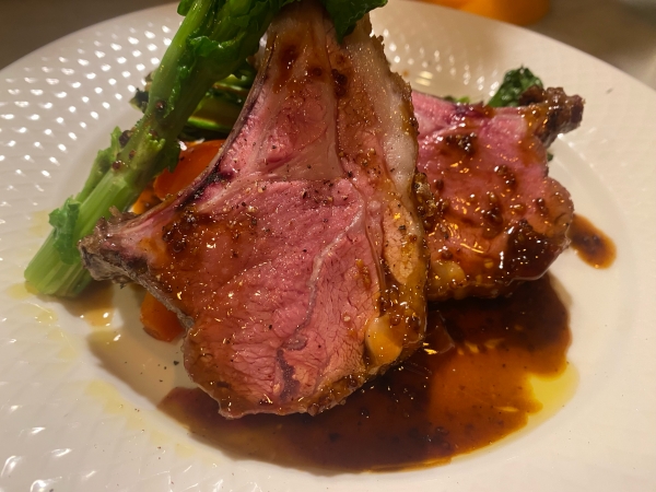 ソルトブッシュラムのロースト