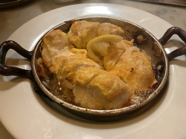 鶏のレモンバター焼き